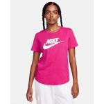 Camisetas deportivas rosas Nike Sportwear para mujer 