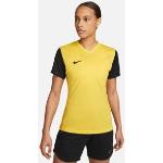Camisetas deportivas amarillas Nike Tiempo para mujer 