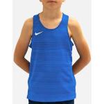 Camisetas azules sin mangas infantiles Nike para niño 