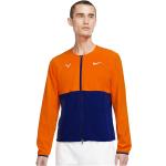 Chaquetas deportivas azules de poliester rebajadas Rafael Nadal Nike Court talla S para hombre 
