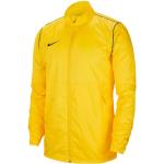 Chaquetas amarillas de poliester de Fútbol impermeables con forro Nike talla M para mujer 