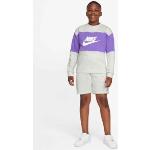 Pantalones cortos grises de deporte infantiles Nike Sportwear para niño 