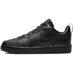 Sneakers bajas negros informales Nike Court Borough talla 23,5 infantiles 