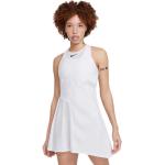 Vestidos asimétricos blancos con escote asimétrico de punto Nike Dri-Fit talla M para mujer 
