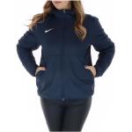 Chaquetas azules de poliester con capucha  rebajadas de otoño Nike talla L para mujer 