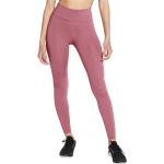 Leggings deportivos rosas de poliester rebajados Nike Dri-Fit talla M de materiales sostenibles para mujer 