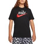 Camisetas deportivas negras de algodón manga corta informales Nike Futura talla M para hombre 