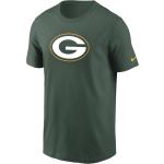 Camisetas verdes NFL con logo talla S para hombre 