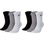 Calcetines deportivos grises acolchados Nike talla 43 para mujer 