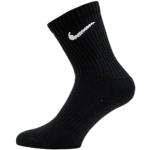 Nike Everyday CUSH Crew Calcetines para hombre, color blanco, gris, negro Negro 38-42