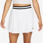 Faldas blancas de piel de tenis con rayas Nike Heritage para mujer 