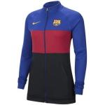 Chaquetas azules rebajadas Barcelona FC Nike para mujer 