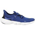 Nike Free RN 5.0, Zapatillas de Running Hombre, Coastal Blue/Black/Platinum Tint, 44.5 EU