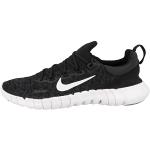 Nike Free Run 5.0, Zapatillas para Correr en Carretera Mujer, Negro Black White Dk Smoke Grey, 37.5 EU