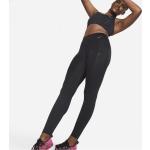 Nike Go Leggings de longitud completa, talle medio y sujeción firme con bolsillos - Mujer - Negro