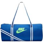 Bolsas azules de poliester de entrenamiento vintage con logo Nike Heritage para mujer 