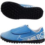 Nike Jr. Mercurial Vapor 13 Club TF, Botas de fútbol Unisex niño, Multicolor (Blue Hero/White/Obsidian 414), 31.5 EU