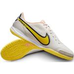 Nike Jr. Tiempo Legend 9 Academy IC, Football Shoes, Phantom/Yellow Strike-Sunset Glow, 35 EU