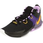 Zapatillas negras de goma de baloncesto con shock absorber Nike LeBron 8 talla 46 para hombre 