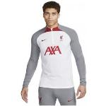 Camisetas grises de fitness rebajadas Liverpool F.C. transpirables Nike para hombre 