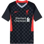 Camisetas negras de deporte infantiles Liverpool F.C. Nike para niño 