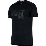 Camisetas deportivas grises manga corta Nike Miler talla S 