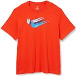 Camisetas deportivas con cuello redondo Nike Swoosh talla M para hombre 