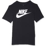 Nike M NSW tee Icon Futura Camiseta de Manga Corta, Hombre, Black/White, S