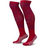 Calcetines rojos de Fútbol Barcelona FC Nike Strike para mujer 