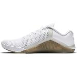 Nike Metcon 6, Zapatos Hombre, White Black Gum Dark Brown Grey Fog White, 47.5 EU