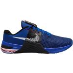 Zapatillas azules de goma de entrenamiento rebajadas acolchadas Nike Metcon talla 49,5 para hombre 