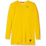 Camisetas doradas de compresión manga larga Nike talla XL para hombre 