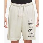 Pantalones cortos deportivos beige Nike talla XXS para hombre 