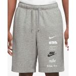 Pantalones cortos deportivos grises Nike para hombre 