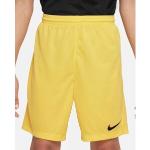 Pantalones cortos amarillos de deporte infantiles Nike Park para niño 