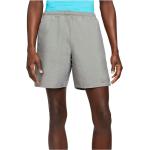 Nike Challenger 2 In 1 Shorts Gris M Hombre