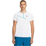 Camisetas deportivas blancas de poliester rebajadas Nike Court talla S para hombre 