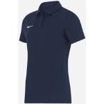 Camisetas deportivas azul marino Nike para mujer 