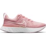 Zapatillas rosas de goma de running acolchadas Nike Flyknit talla 39 para mujer 