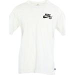 Camisetas blancas de algodón de manga corta rebajadas manga corta con logo Nike SB Collection talla XL para hombre 