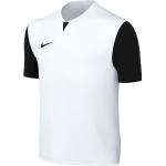NIKE Short-Sleeve Soccer Jersey Y Nk DF Trophy V JSY SS, White/Black/Black/Black, DR0942-100, XL