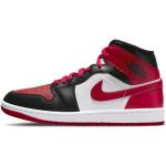 Nike, W Air Jordan 1 Mid Sneakers Red, Mujer, Talla: 36 EU
