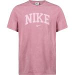 Camisetas rosas de algodón de algodón  rebajadas Nike Sportwear talla S para hombre 