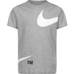 Camisetas deportivas grises de algodón rebajadas Nike Sportwear talla S para hombre 