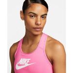 Sujetadores rosas Nike Swoosh para mujer 