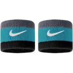 Muñequeras grises de goma con logo Nike Swoosh Talla Única para mujer 