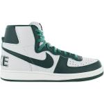 Nike Terminator High - Hombre Sneakers Zapatos Cuero Blanco-Verde FD0650-100 ORIGINAL