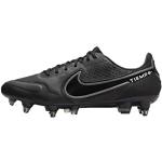 Nike Tiempo Legend 9 Elite SG-Pro AC, Football Shoes Unisex Adulto, Black/Dk Smoke Grey-Summit White, 40.5 EU