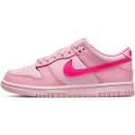 Zapatillas rosas de goma con cordones rebajadas Barbie Nike Dunk Low talla 37,5 para mujer 