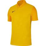 Camisetas deportivas doradas de poliester rebajadas con rayas Nike talla S de materiales sostenibles para hombre 